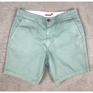 Katin Chino Shorts Mens Size 31 Mint Green Flat Front Preppy Beach Surf Hiking